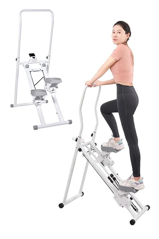 Katlanabilir Dikey Tırmanma Egzersiz Aleti - Merdiven Tırmanma Kondisyon Aleti